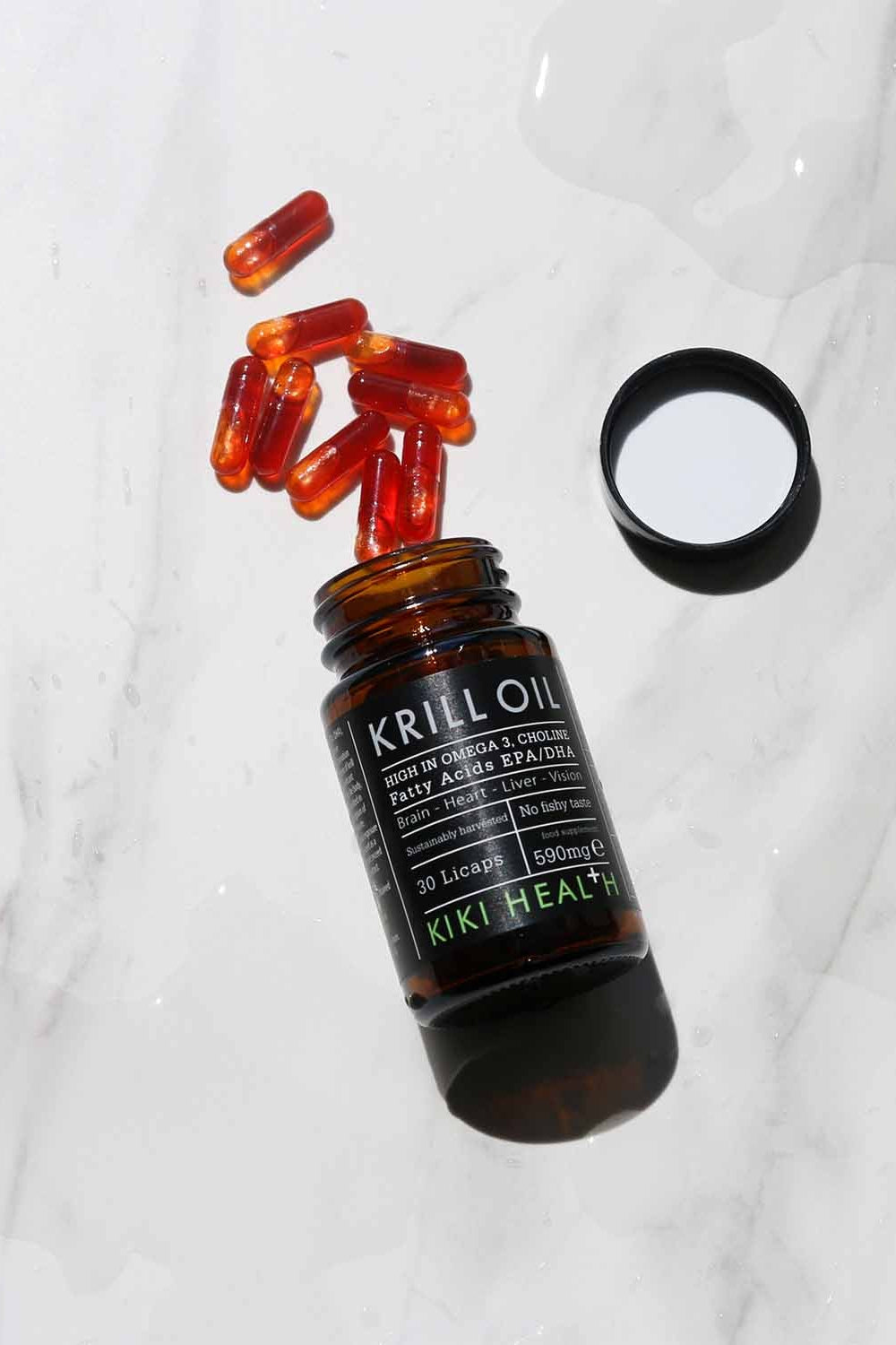 Krill Omega-3 olía – 30 Licaps hylki