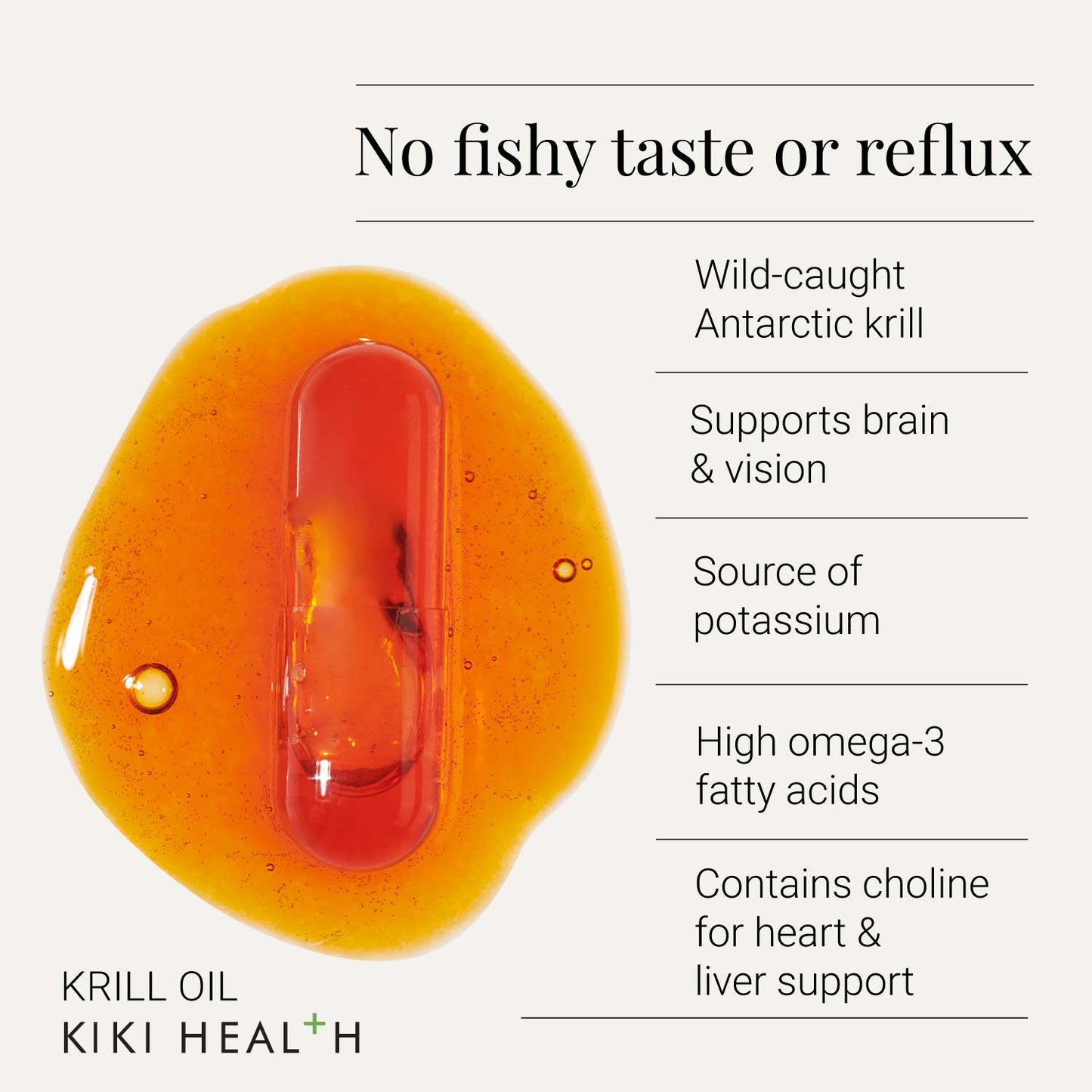 Krill Omega-3 olía – 30 Licaps hylki