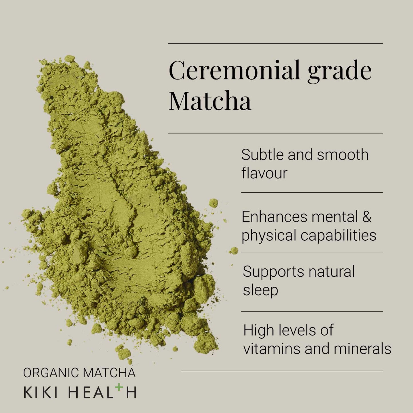 Matcha Ceremonial Grade duft, lífrænt - 30g