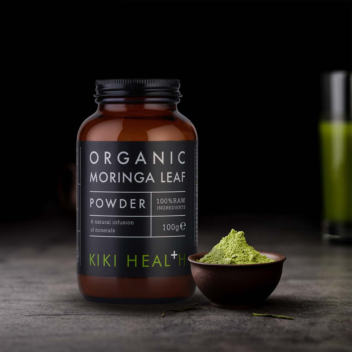 Moringa laufduft, lífrænt - 100g
