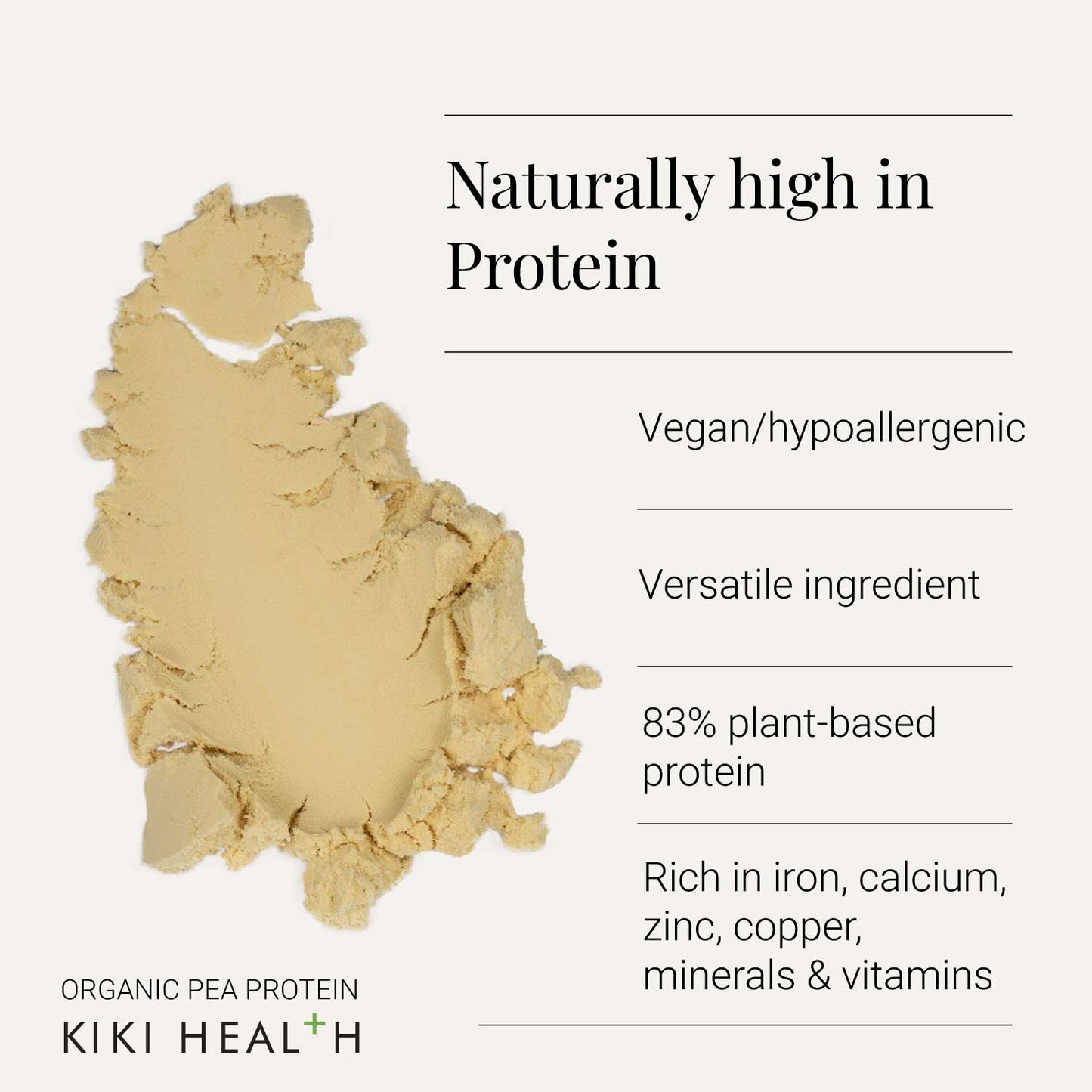 Baunaprótein, 170g - Lífrænt