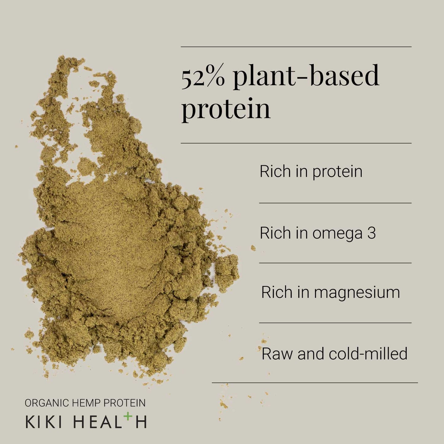Hampprótein, 235g - Lífrænt