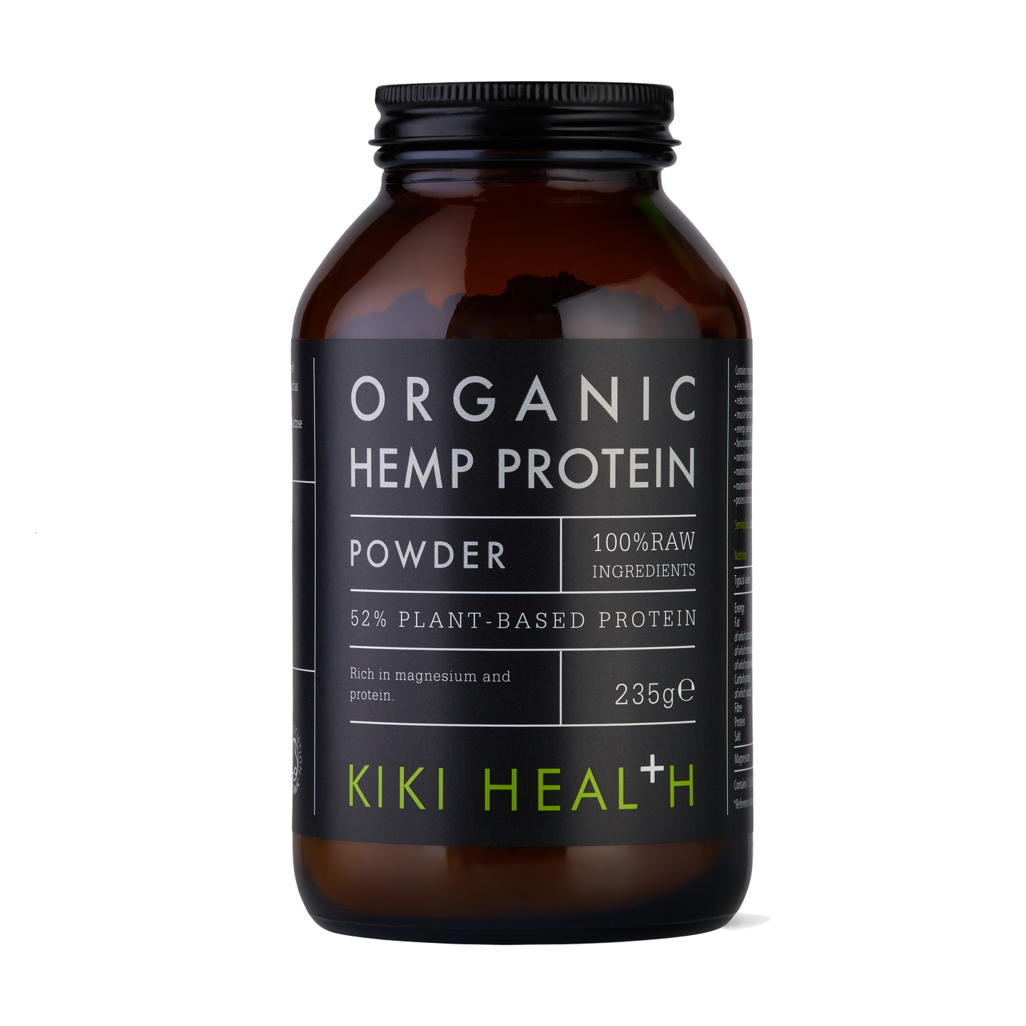 Hampprótein, 235g - Lífrænt