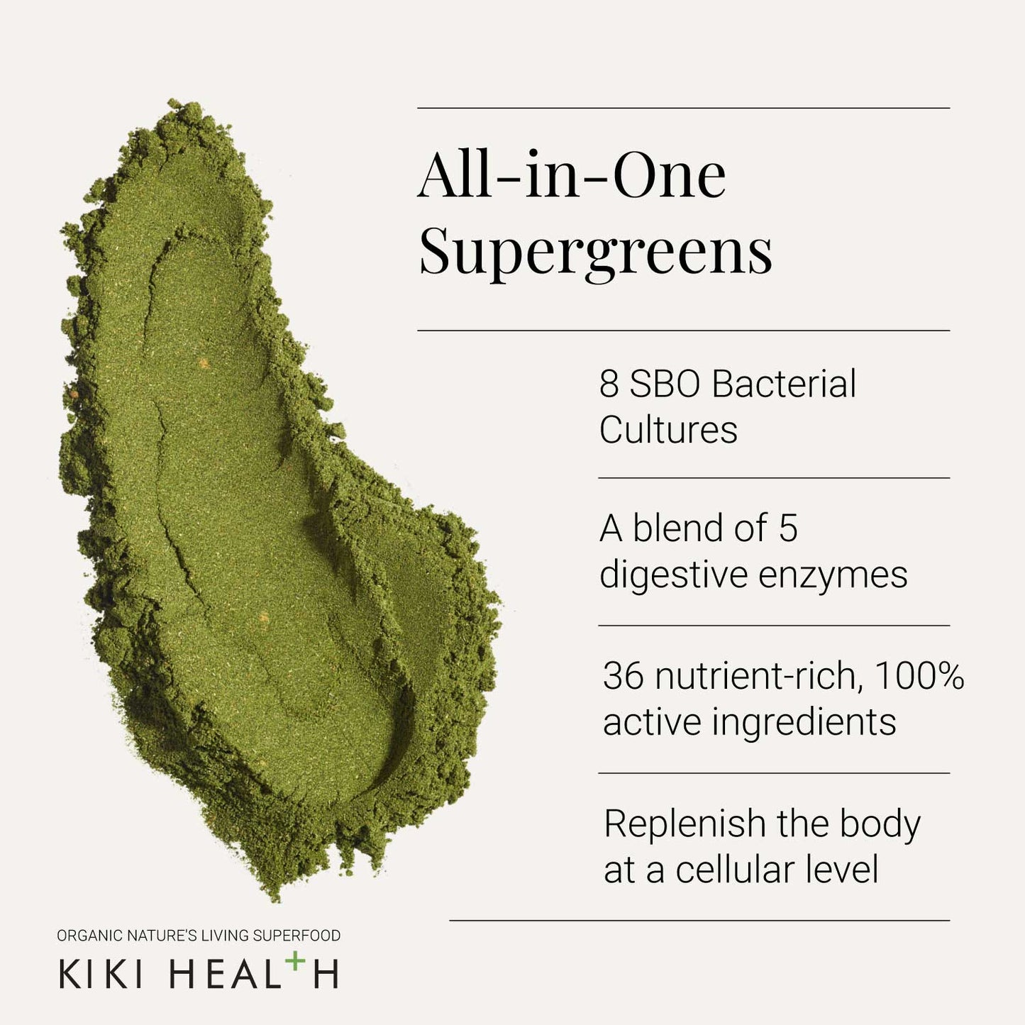 Nature's Living Superfood - Lífrænt duft